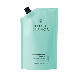 Фото  - Рідке мило FIORE BIANCA Pastel Essence Velvet Ritual 900 г (дой-пак)