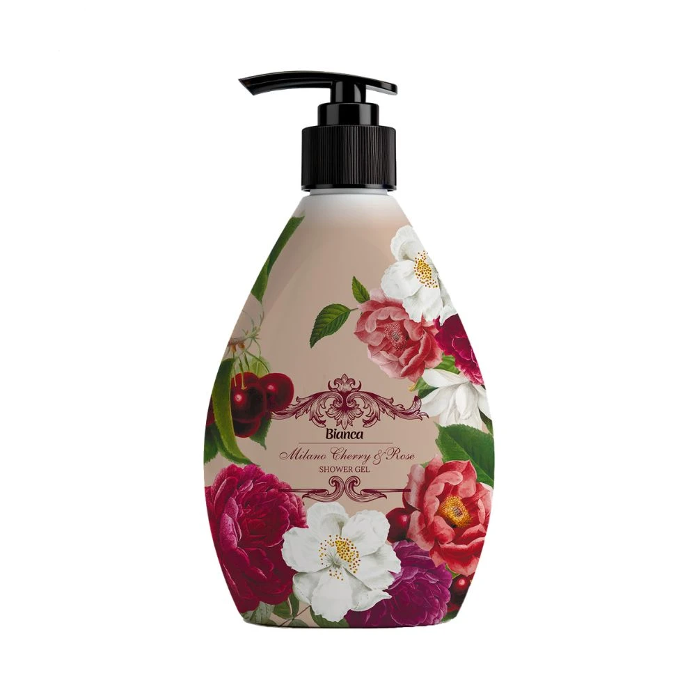 Фото  - Гель для душу BIANCA Milano Cherry & Rose 900 г