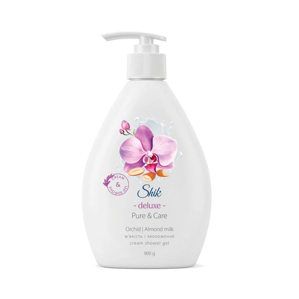 Фото  - Крем-гель для душу SHIK Deluxe Orchid & Almond milk 900 г