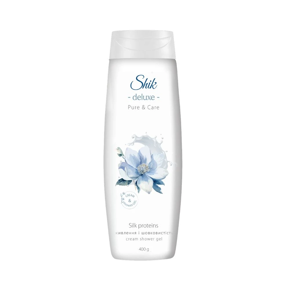 Фото  - Крем-гель для душу SHIK Deluxe Silk Proteins 400 г