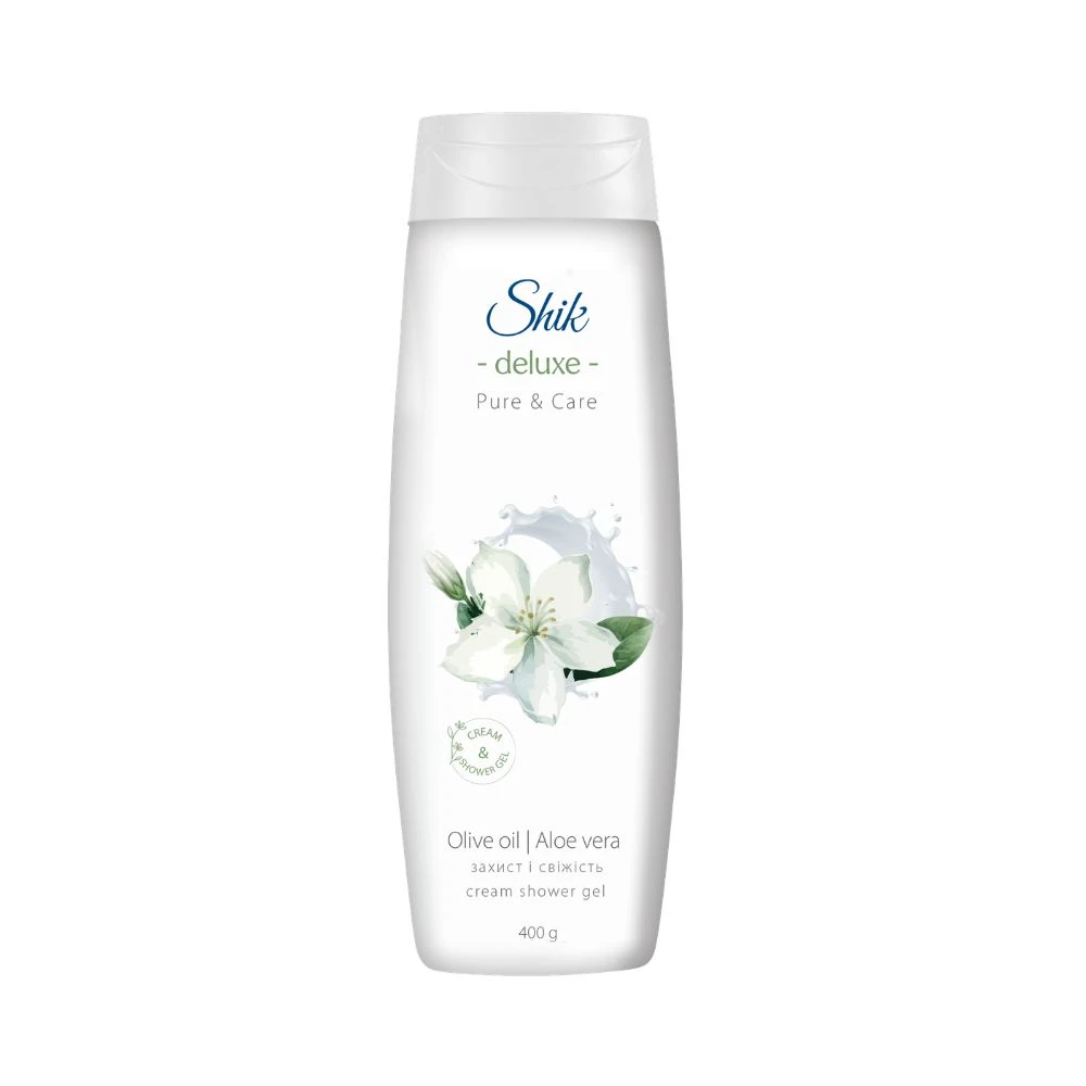 Фото  - Крем-гель для душу SHIK Deluxe Olive Oil & Aloe 400 г