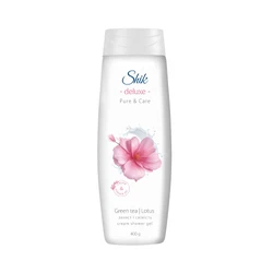 Фото  - Крем-гель для душу SHIK Deluxe Green Tea & Lotus 400 г